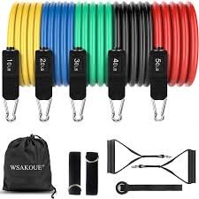 Resistance Bands Set (5 Levels)